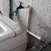 Toma de agua fría para el lavadero y lavadora