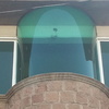 Ventana curva templada