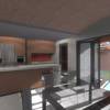 Vista cocina comedor.