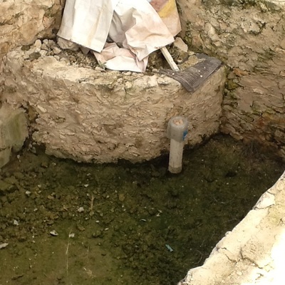 Construir piscina patio trasero, medidas aprox 2 5 x 4, y 1 40 de