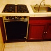 Remodelar una muy pequeña cocina integral en escuadra aprox. 2. 00 x 2. 12.